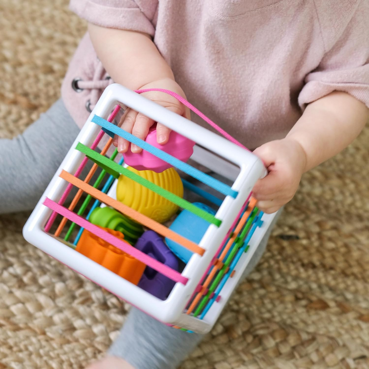 InnyBin – Boîte à formes élastique et sensorielle