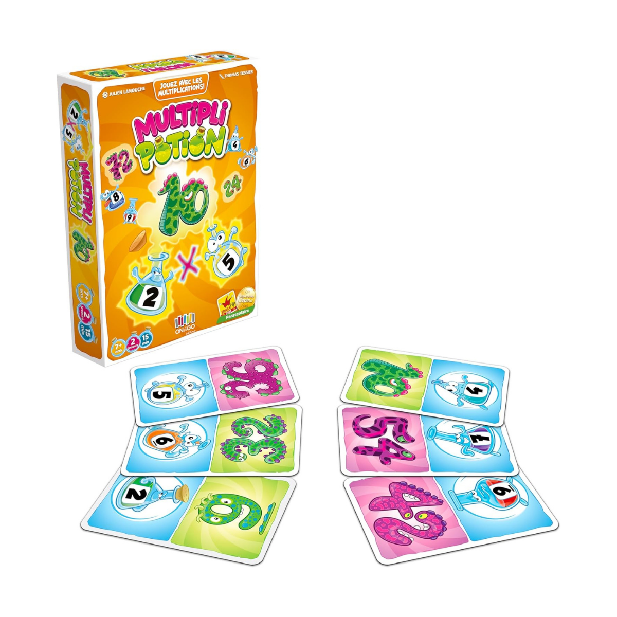 MultipliPotion – Jeu de cartes pour apprendre les multiplications