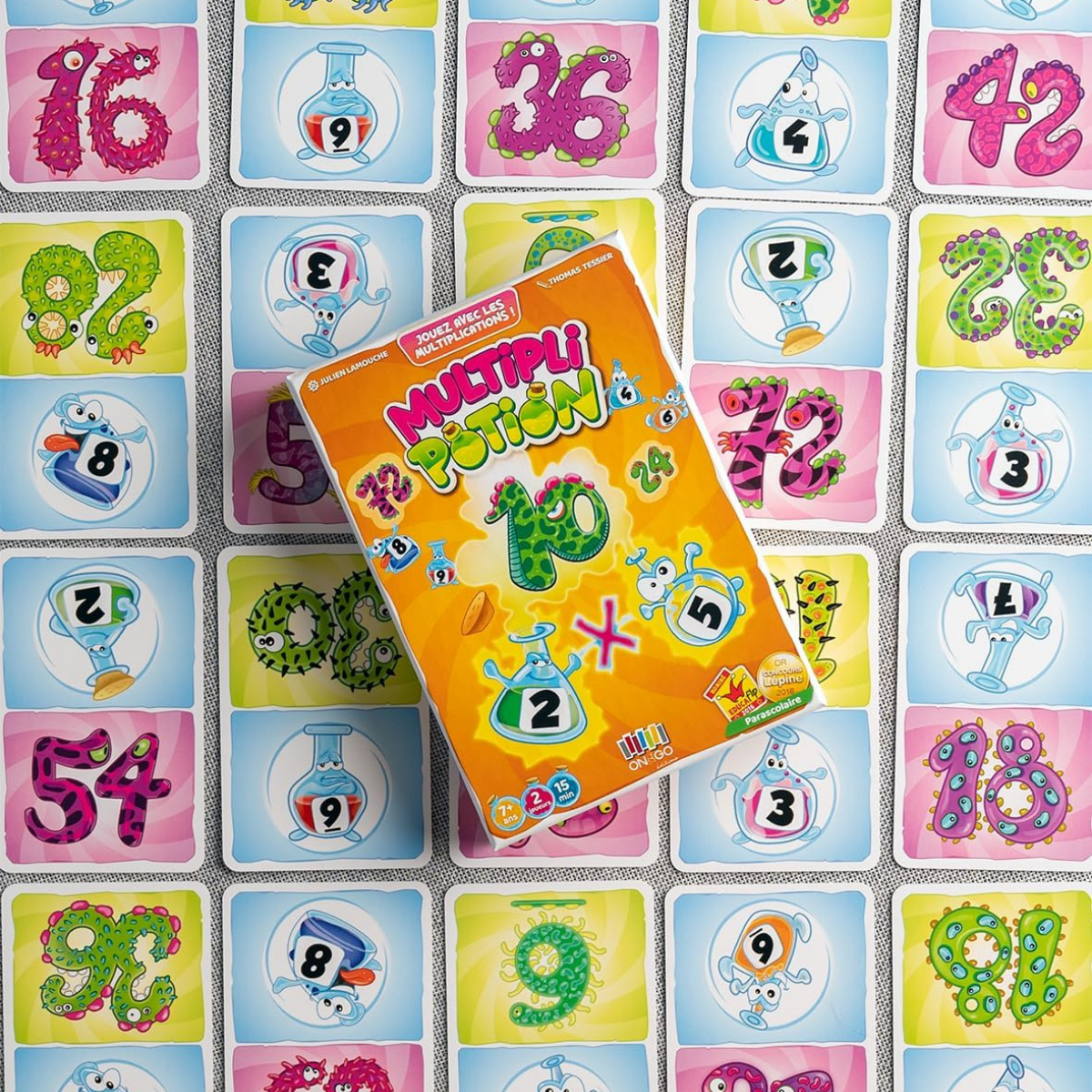 MultipliPotion – Jeu de cartes pour apprendre les multiplications
