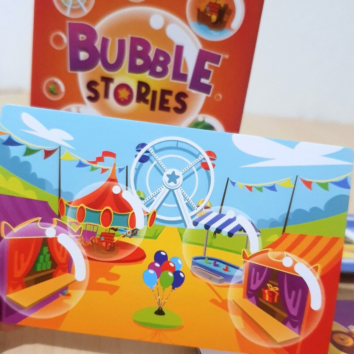 Bubble Stories - Jeu de langage et de mémoire