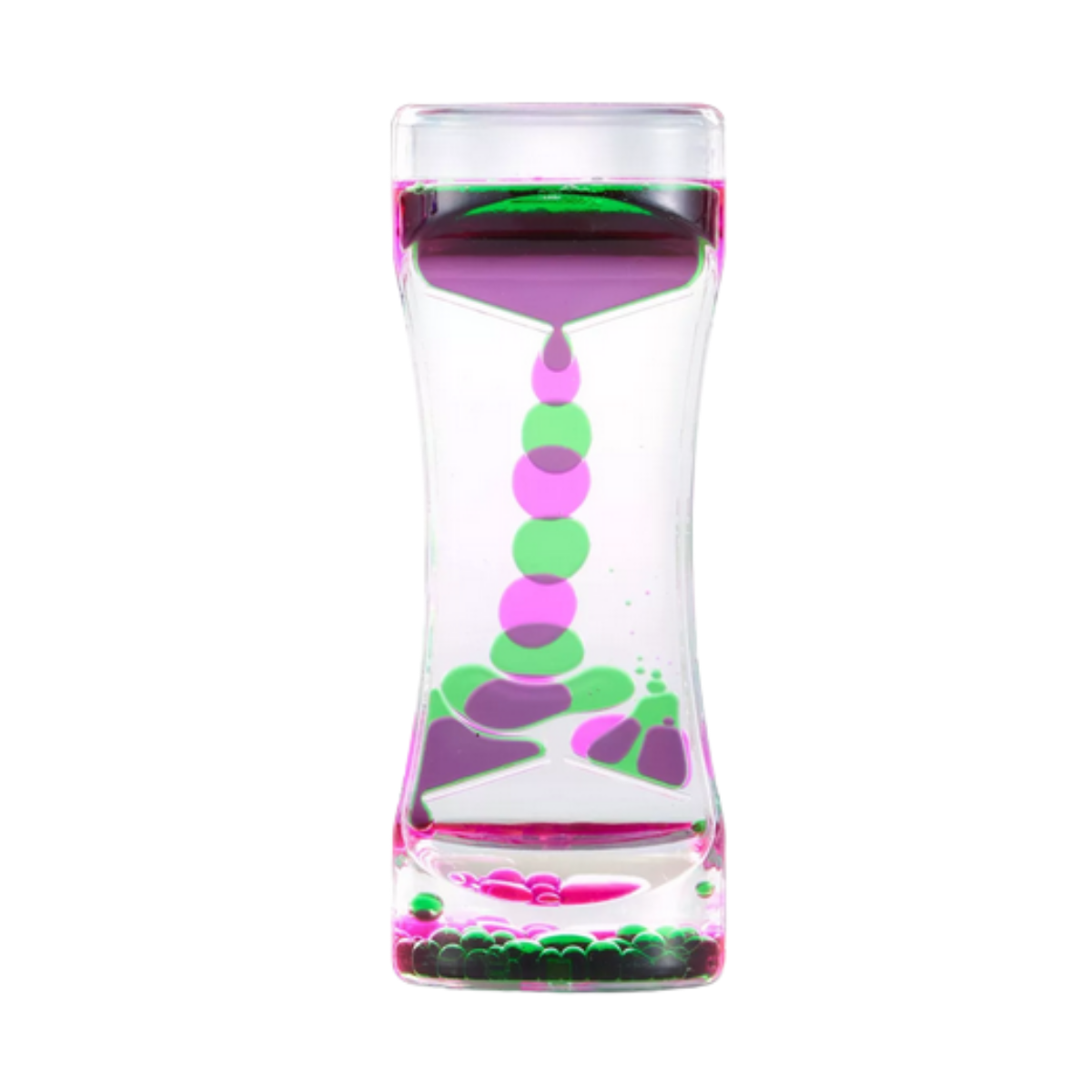 Tube sensoriel bicolore – Objet relaxant pour concentration et retour au calme