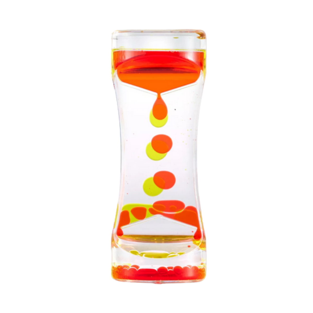 Tube sensoriel bicolore – Objet relaxant pour concentration et retour au calme
