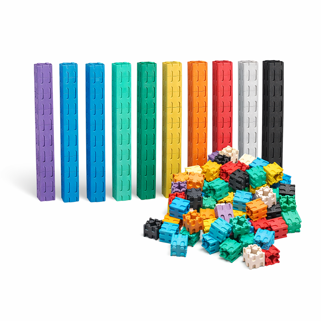 Cubes Maths emboîtables – Compter, décomposer et calculer avec 100 cubes