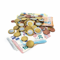 Lot de monnaie pour jouer en euros – Jeu de la marchande et calcul par manipulation (140 pièces & billets)