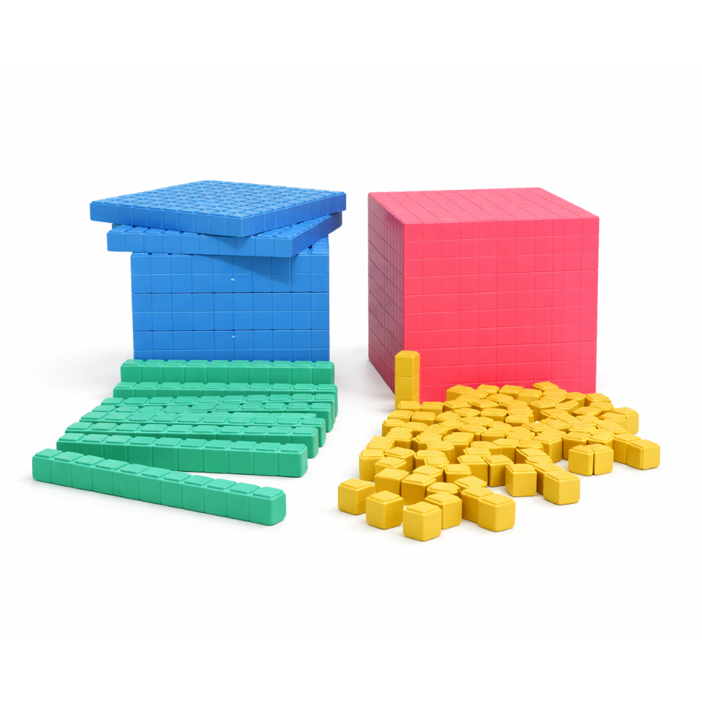 Cubes Base 10 – Comprendre unités, dizaines, centaines, milliers par manipulation